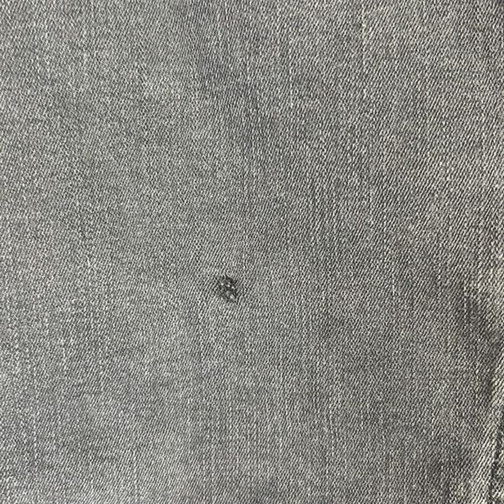 RTR Levi'sVeda Denim Dress Charcoal Mini LBD Button Down Chrome Sz XS Jean gray - Picture 9 of 9